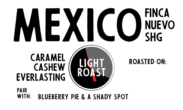 Mexico Finca Nuevo SHG (an everlasting light roast)