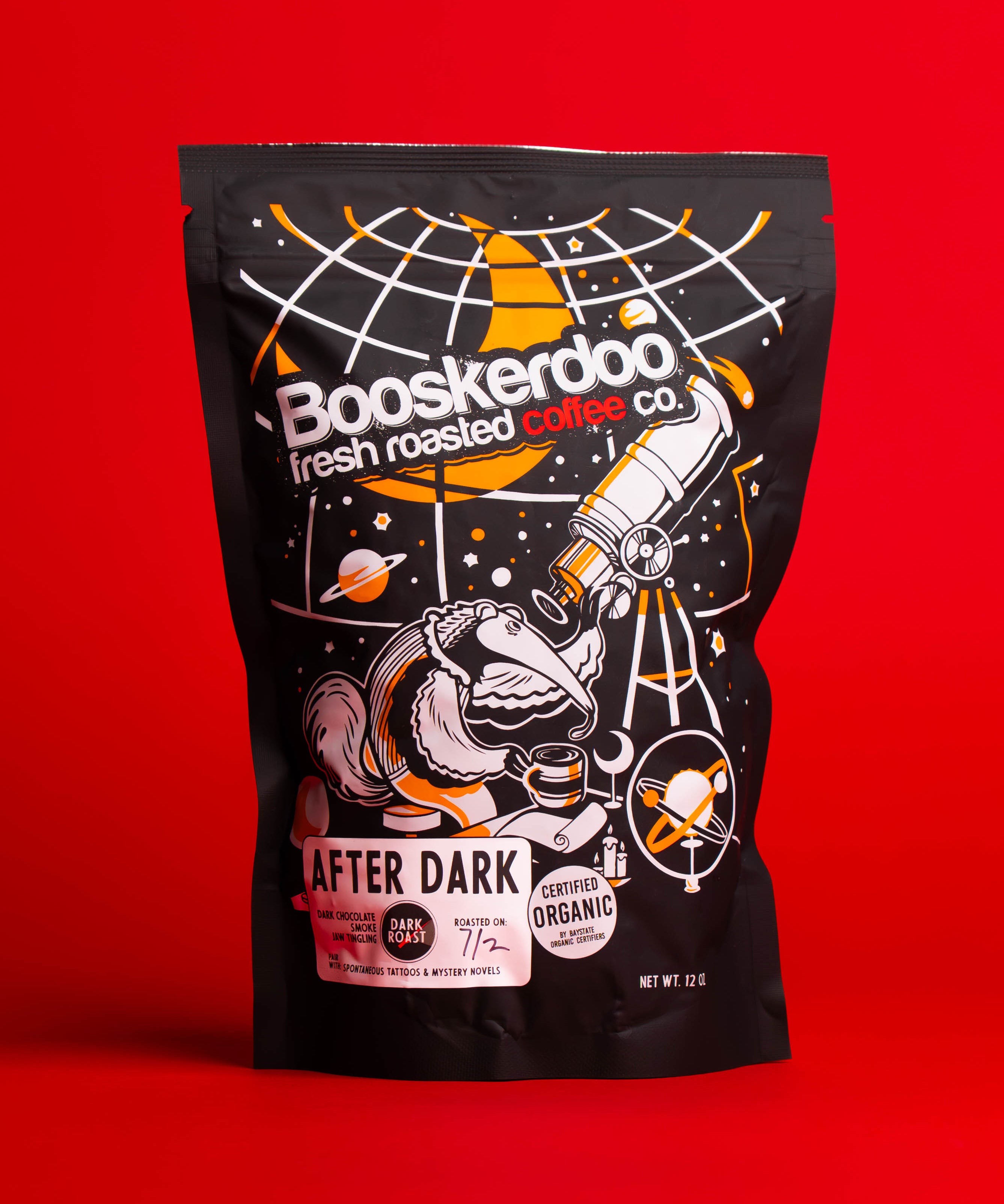 After Dark Fair Trade Organic (very, very dark & smoky)