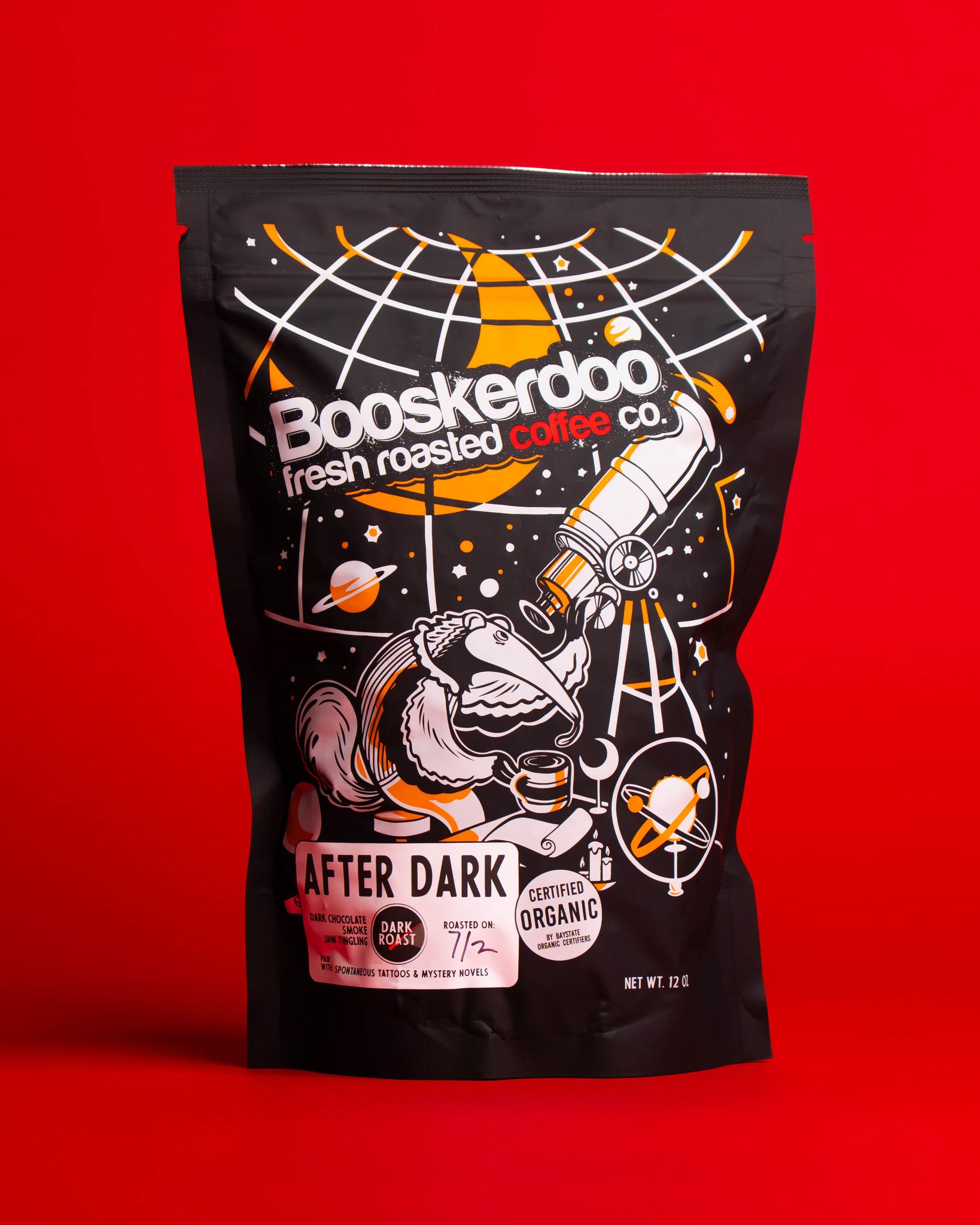 After Dark Fair Trade Organic (very, very dark & smoky)