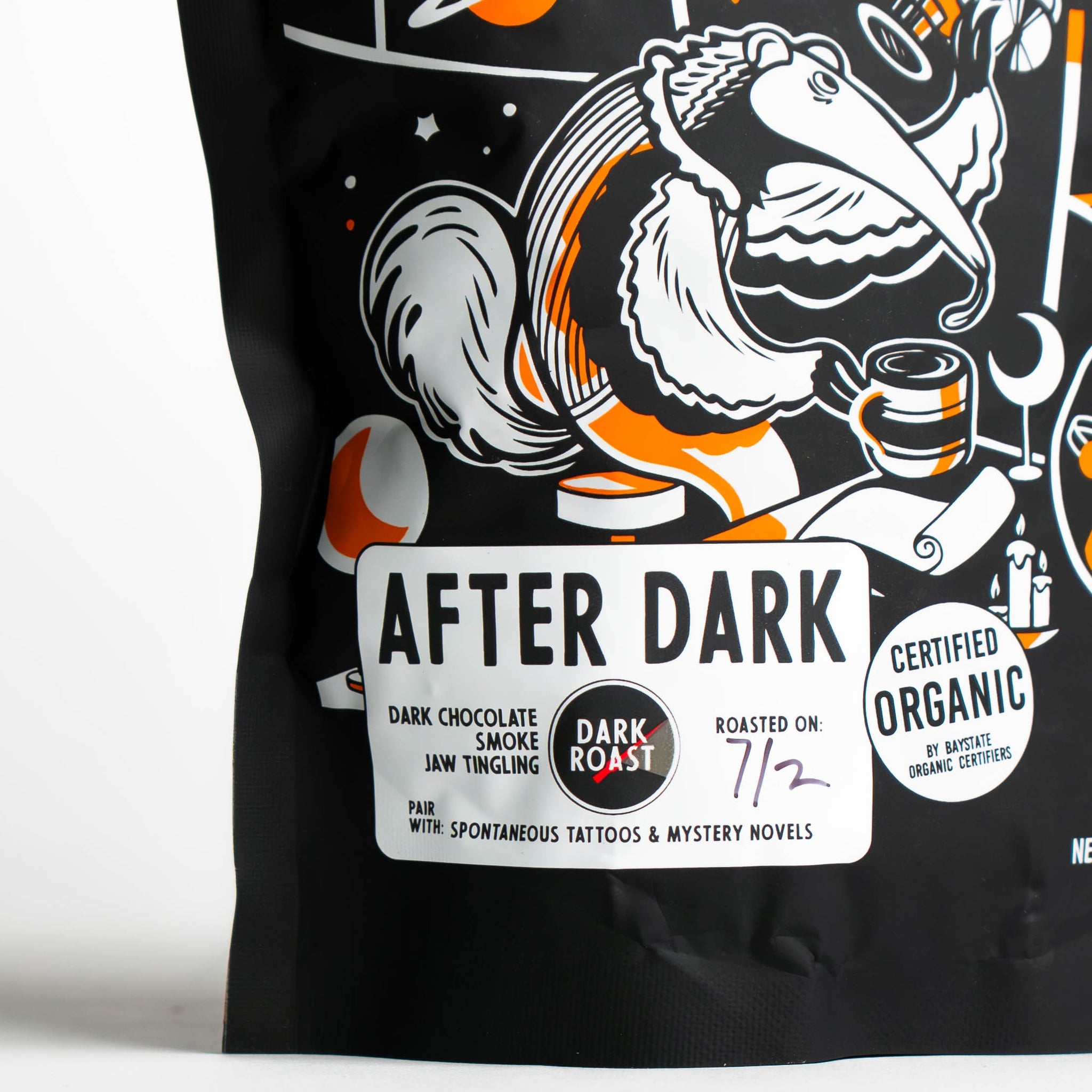 After Dark Fair Trade Organic (very, very dark & smoky)