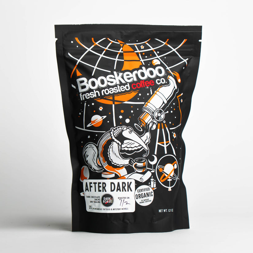 After Dark Fair Trade Organic (very, very dark & smoky)