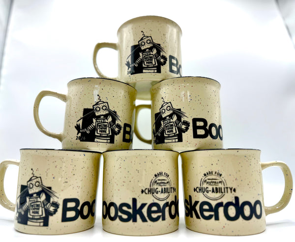 Booskerdoo Robot Mug 2026 Edition (A Camper Mug made for Maximum Chug-ability)