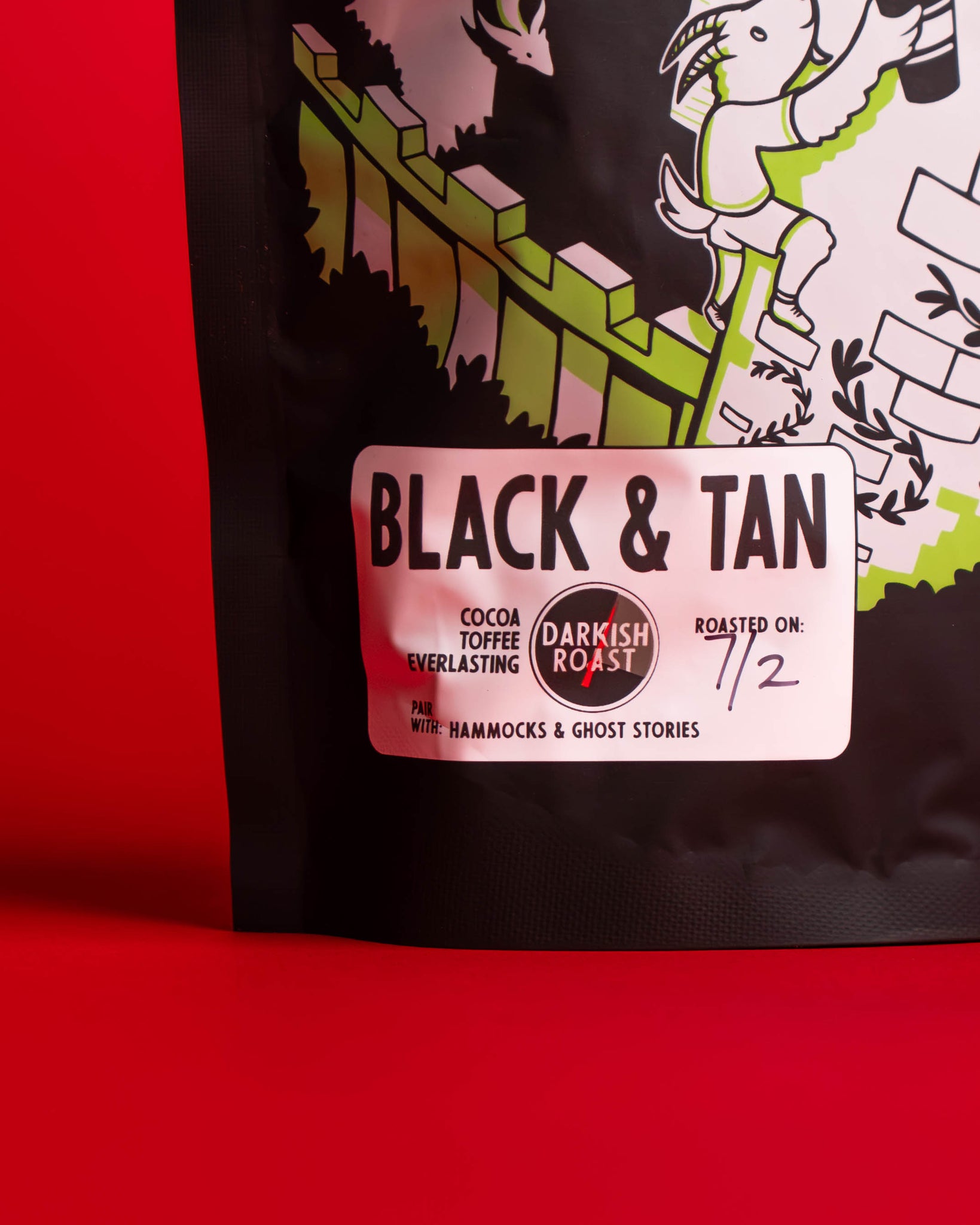 Black & Tan (light and dark mixed together)