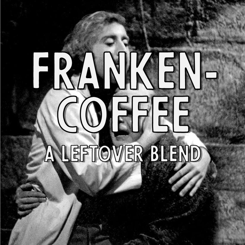 Booskerdoo Franken-Coffee (a blend of everything)