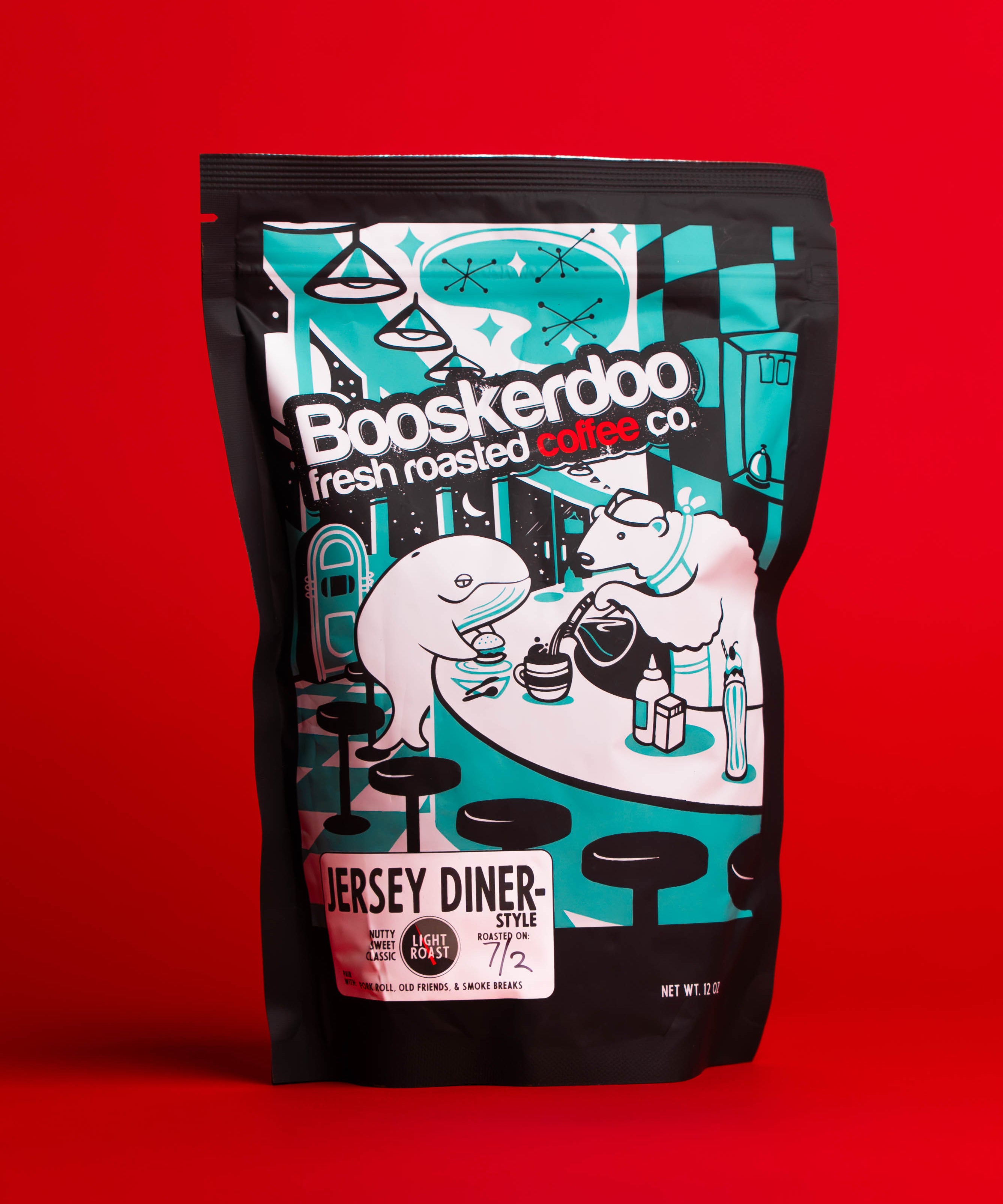 Jersey DINER-style (a classically elemental light+ roast)