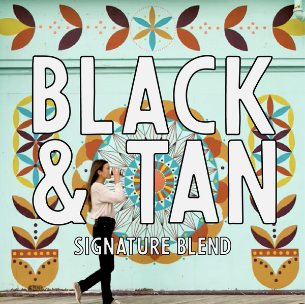 Black & Tan (light and dark mixed together)