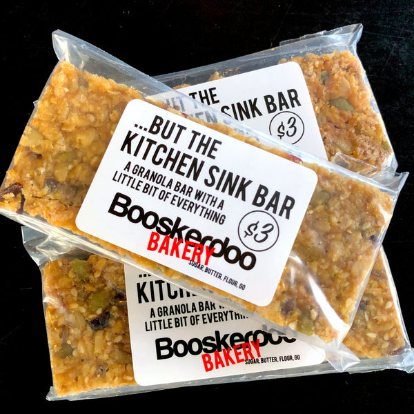 ...But the Kitchen Sink Bar (a joyous granola bar for the soul)